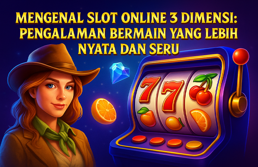 Mengenal Slot Online 3 Dimensi: Pengalaman Bermain yang Lebih Nyata dan Seru